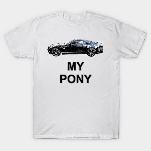 My Pony BLK50Pen T-Shirt by Tsbybabs